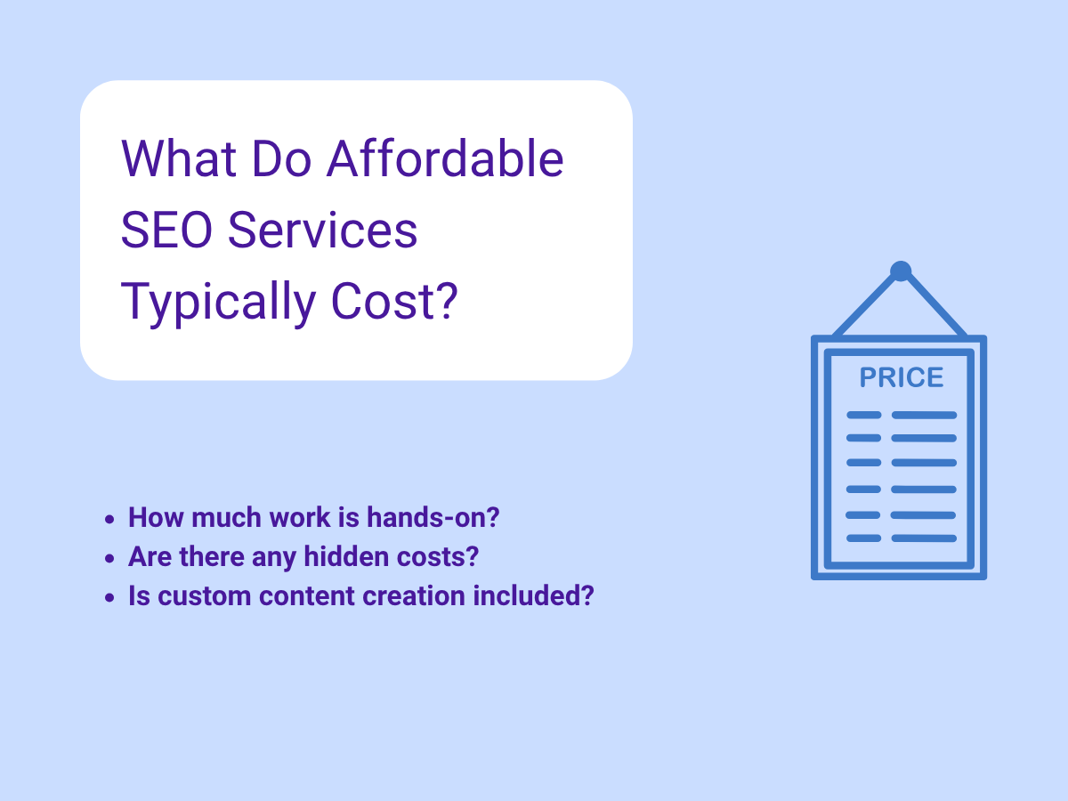 seo package Prices UK 2025